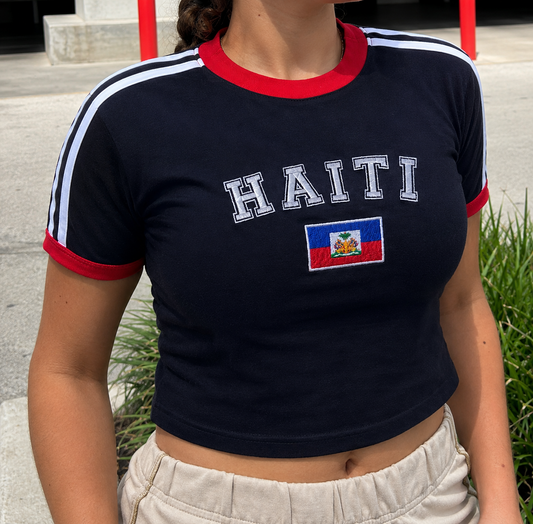 TShirt Bordada- Haití