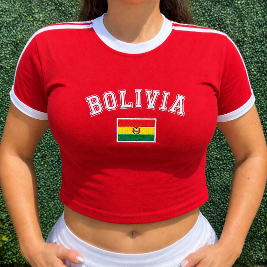 Polera Bordada- Bolivia