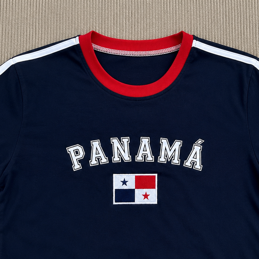 Camiseta Bordada- Panamá