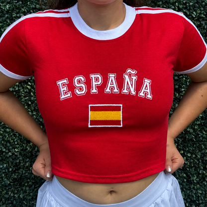 Camiseta Bordada- España