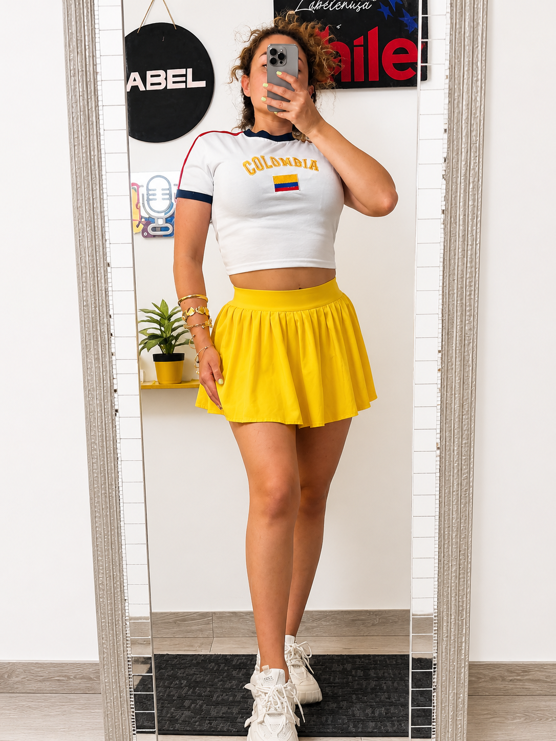 Camiseta Bordada - Colombia