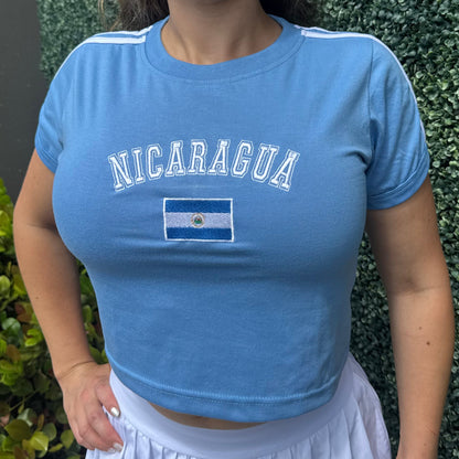 Camiseta Bordada- Nicaragua