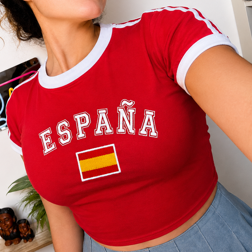 Camiseta Bordada- España