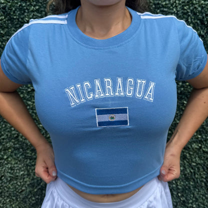 Camiseta Bordada- Nicaragua