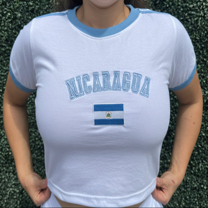 Camiseta Bordada- Nicaragua