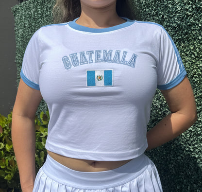Playera Bordada- Guatemala