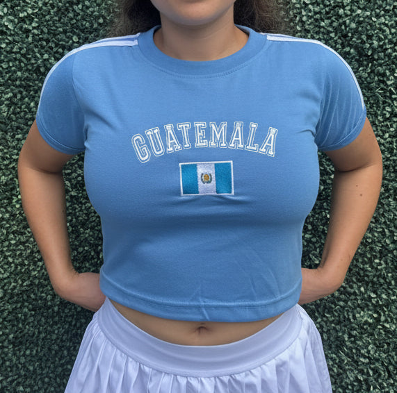 Playera Bordada- Guatemala