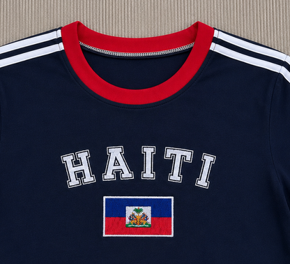 TShirt Bordada- Haití