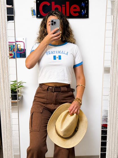 Playera Bordada- Guatemala