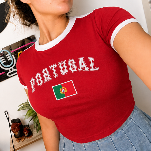Camisola Bordada- Portugal