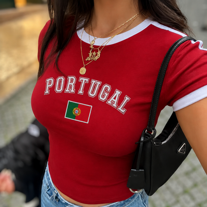 Camisola Bordada- Portugal
