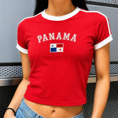 Camiseta Bordada- Panamá