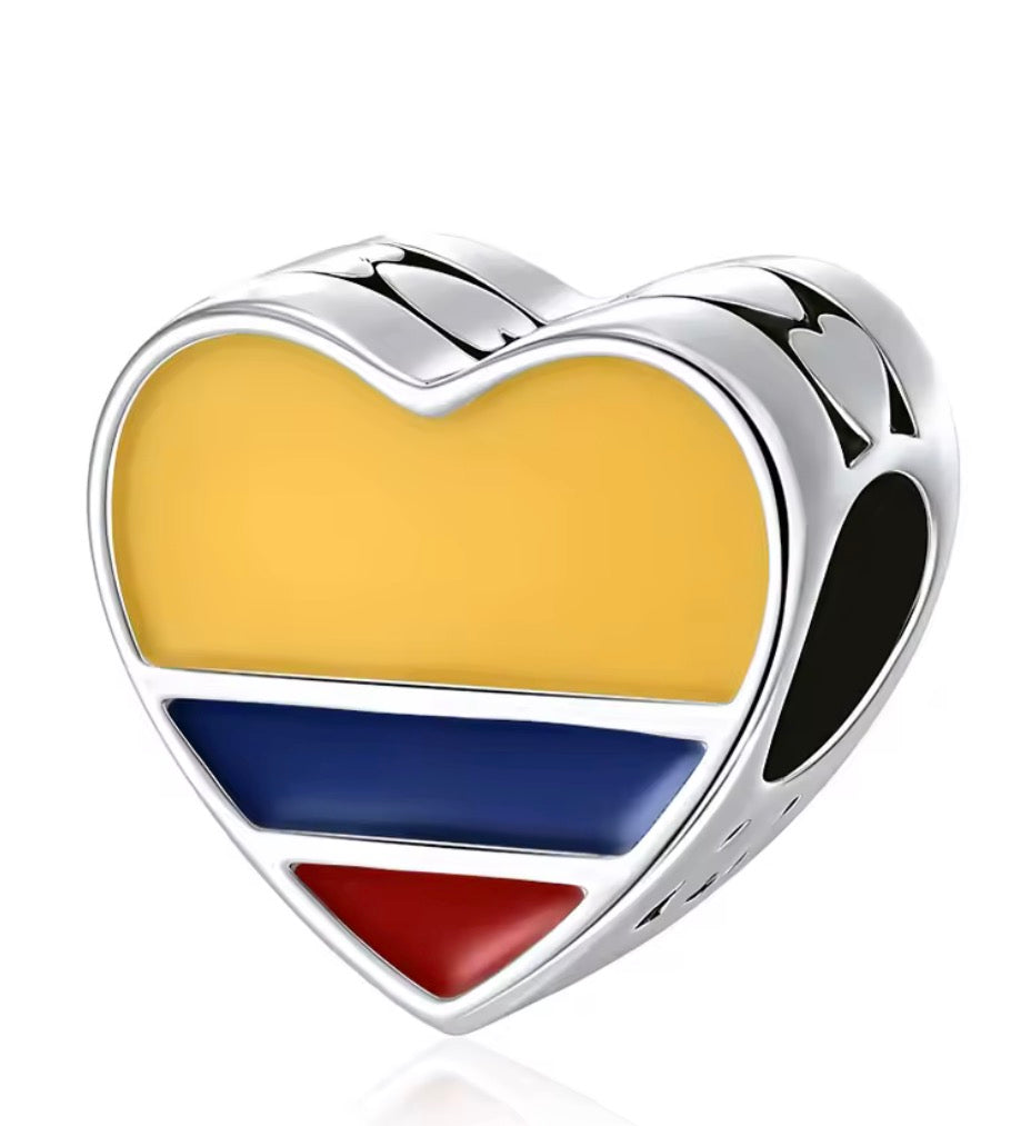 Charm de Colombia en Plata 925