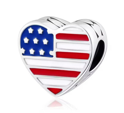 Charms de USA en Plata 925