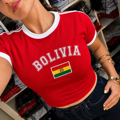 Polera Bordada- Bolivia