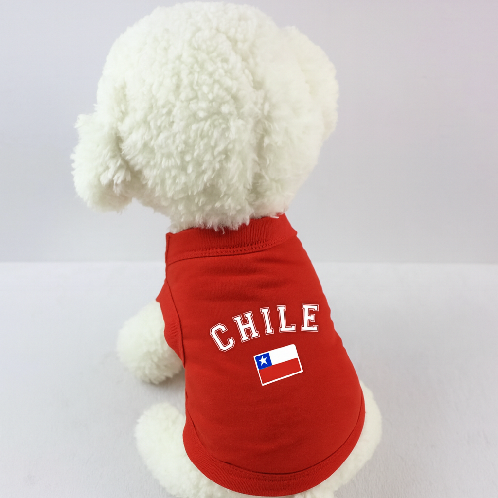 Ropa de perro - Estampado Chile